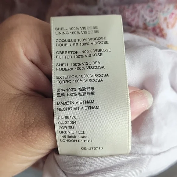 UO Harmony Flouncy Mini Dress-Size Large - Picture 10 of 17